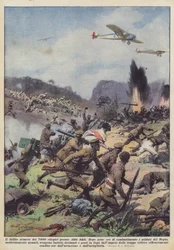 Der gescheiterte Angriff der 7000 Äthiopier bei Abbi Addi